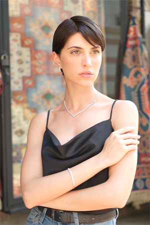 14 Ayar Altın Zarif Su Yolu Set