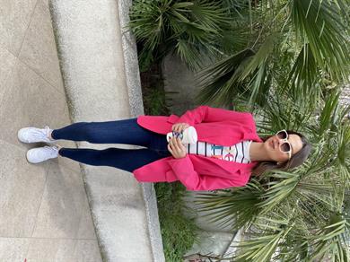 Pembe Blazer Ceket