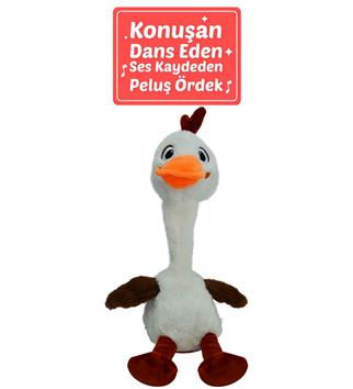 Halley Oyuncak Dans Eden ve Ses Tekrar Eden Ördek Oyuncak 50107