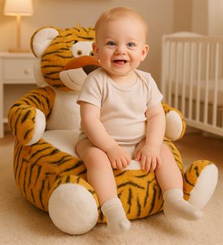 Halley Oyuncak Peluş Kaplan Bebek Çocuk Koltuğu 50 Cm 62936Peluş Oyuncaklar