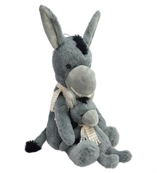 Halley Oyuncak Peluş Yavrulu Eşek 60 Cm PL62487PL62493Peluş Eşek Setleri