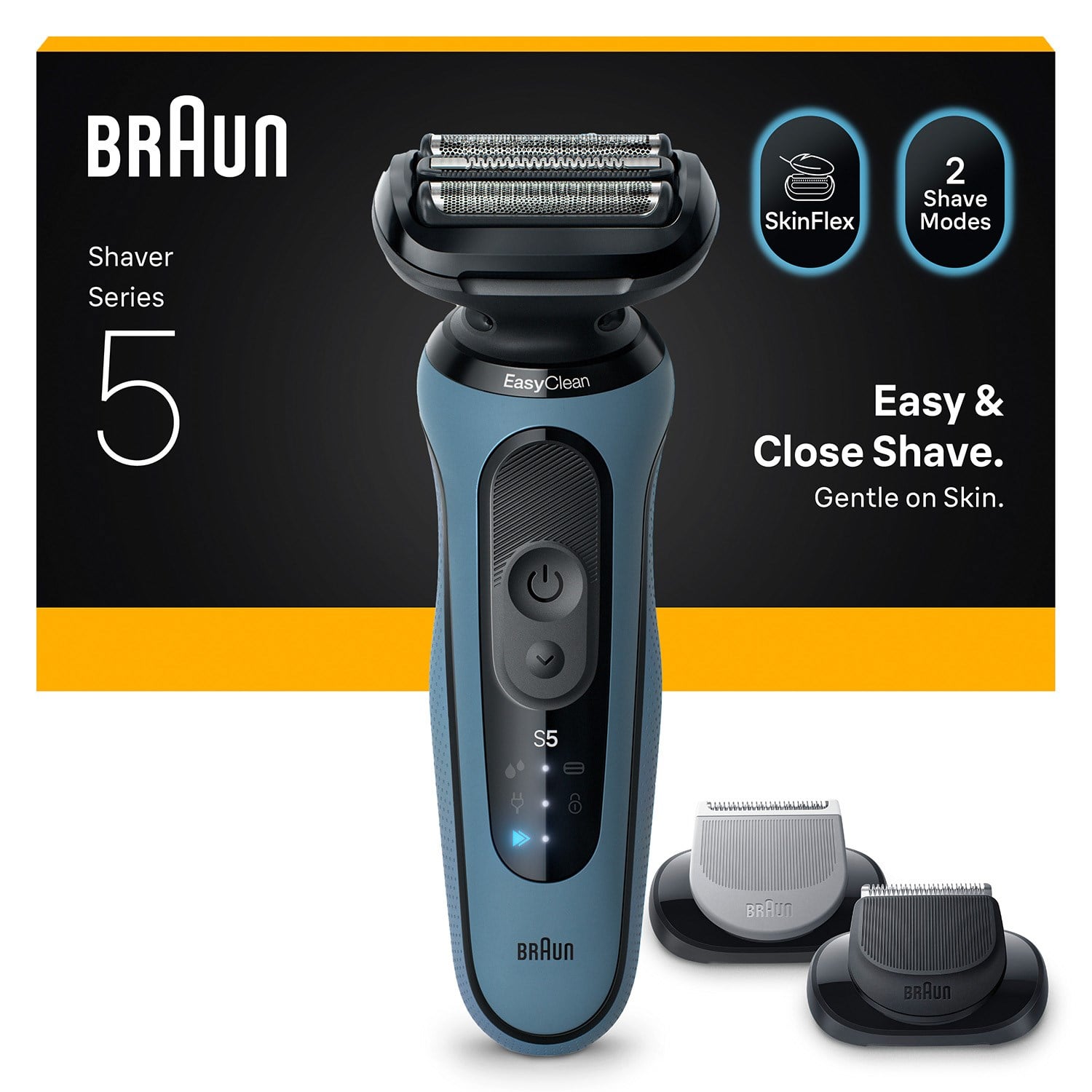 80819595BRAUN 52-A1650S SERIES5 MHR SHAVERS 1LI