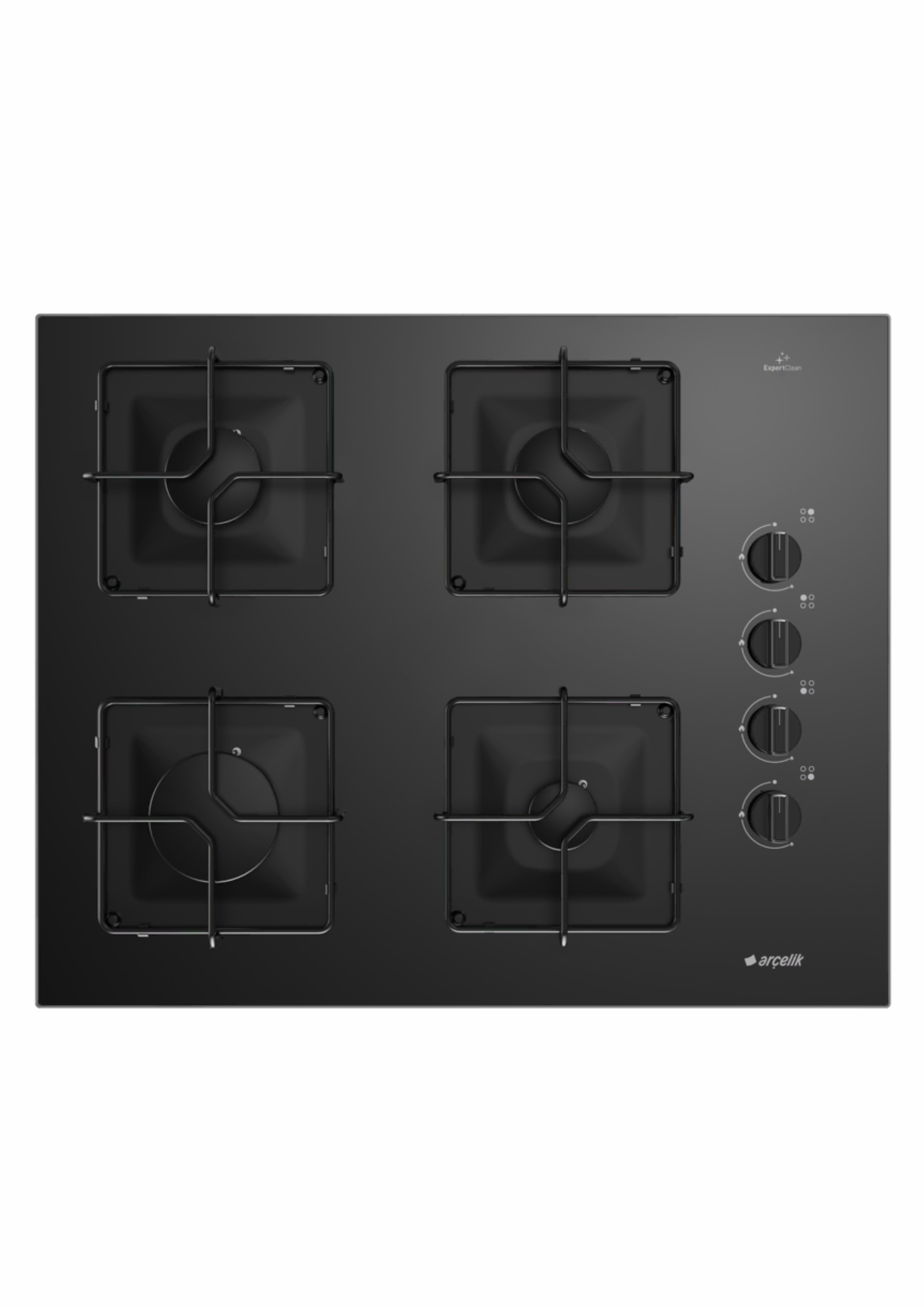 OCDK651_ESOCD K 651 ES Gazlı Cam Tablalı Ocak