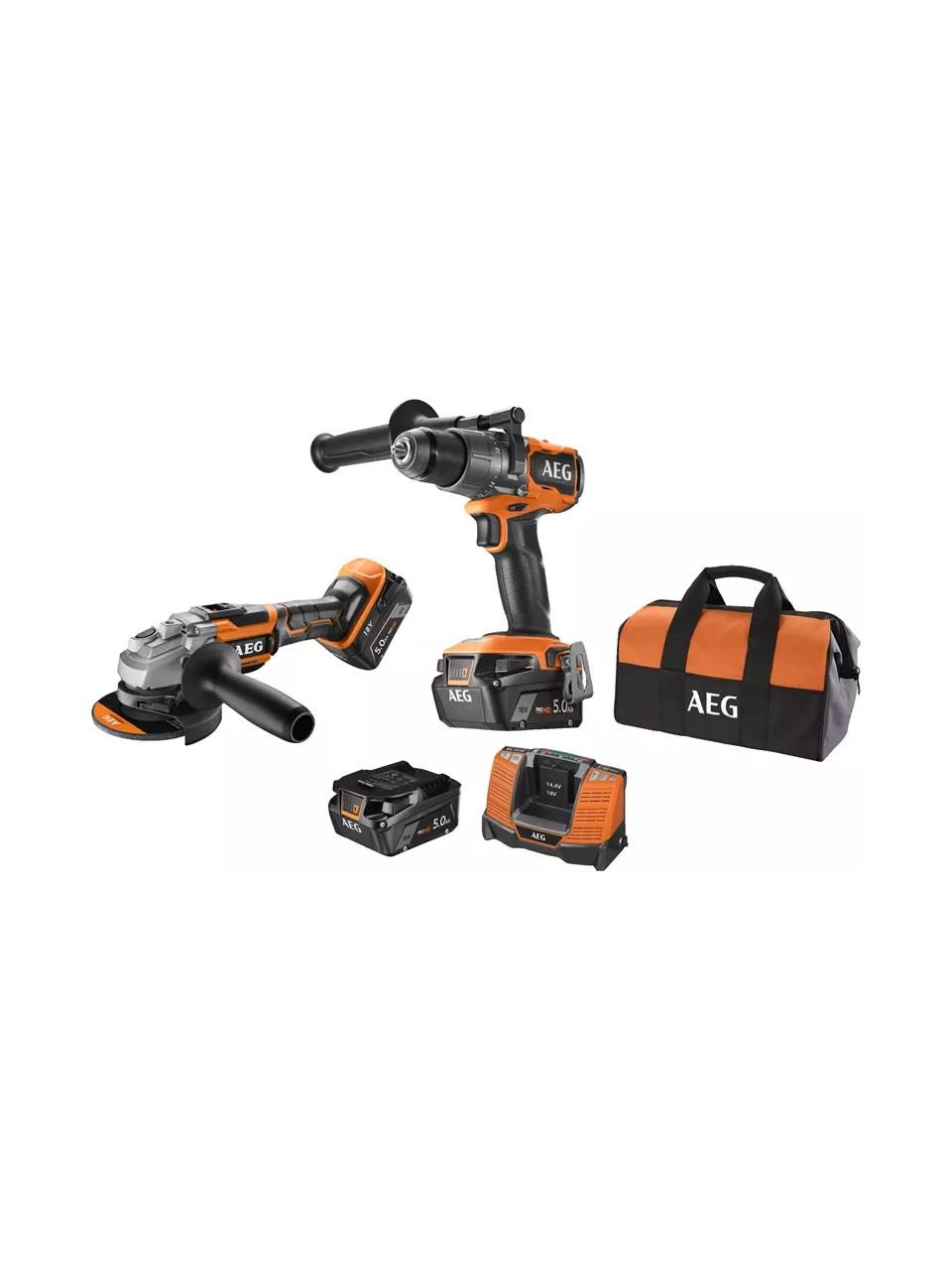 AEG JP18A2-502 18V AKÜLÜ SET
