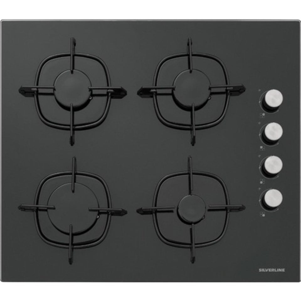 SILVERLINE CS5335B01 SİYAH CAM ANKASTRE OCAK