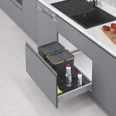 STARAX ÇEKMECE İÇİ ÇÖP KOVASI TAŞINABİLİR SEPETLİ