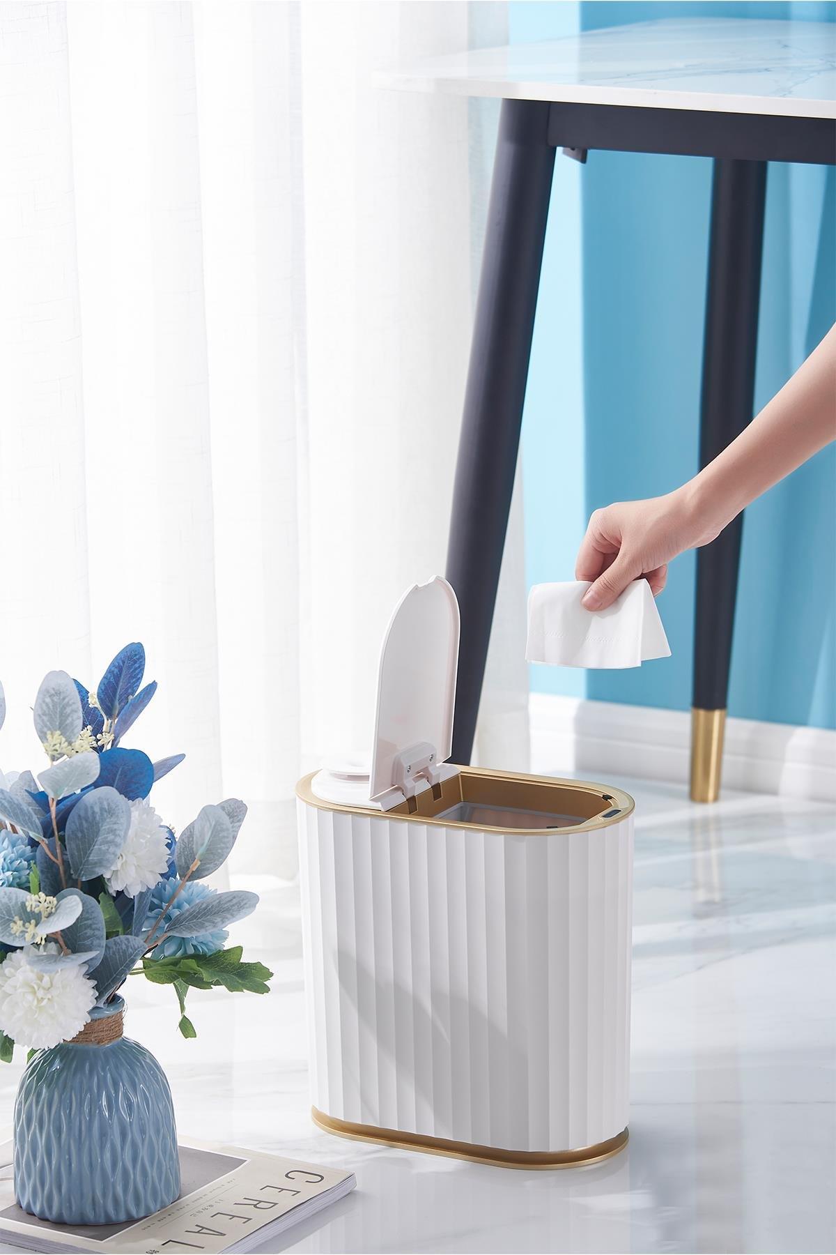 AROMA KOKU DİFÜZYONLU SENSÖRLÜ ÇÖP KUTUSU 6LT
