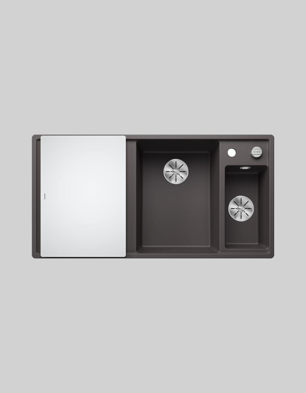BLANCO AXIA III 6S KAYA GRİ SOL YÖN