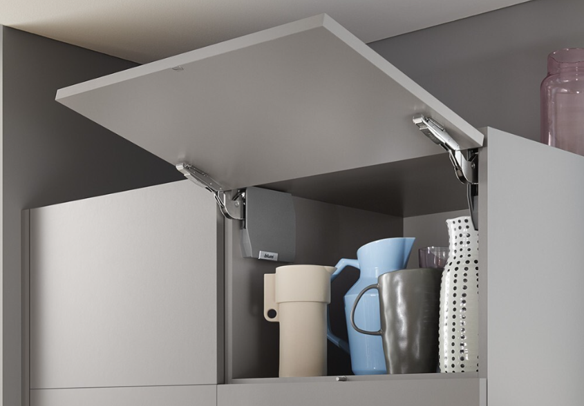 BLUM AVENTOS HKS 2E MEKANİZMA SET MDF GRİ