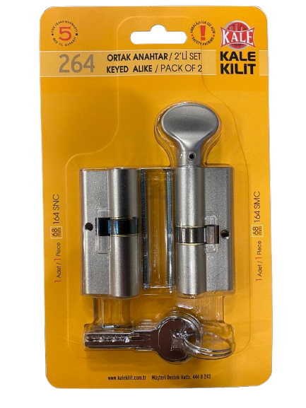 KALE KİLİT 264 SNC+SMC 68MM BAREL