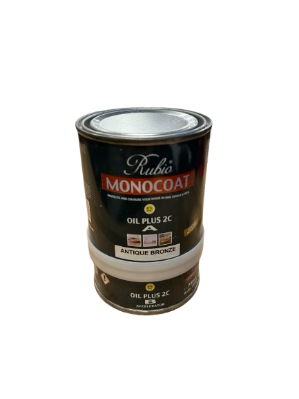 RUBIO MONOCOAT 2C NF-SET 350 ML ANTIQUE BRONZE