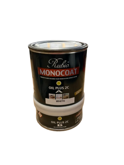 RUBIO MONOCOAT 2C NF-SET 350 ML WHITE