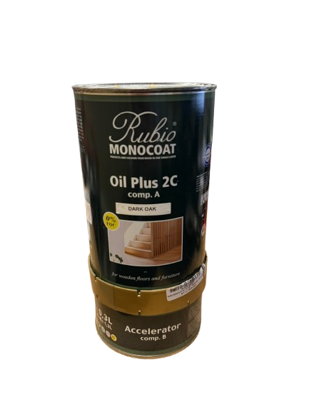 RUBIO MONOCOAT 2C SET1,3L DARK OAK