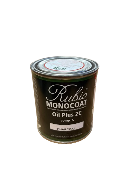 RUBIO MONOCOAT OIL PLUS COMP. A-CHARCOAL 275ML