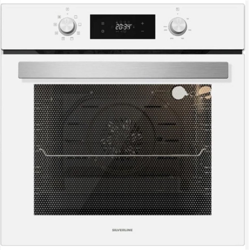 SILVERLINE BO6504W01 MULT FONKSİYONEL BEYAZ ANKASTRE FIRIN