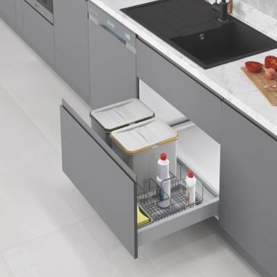 STARAX ÇEKMECE İÇİ ÇÖP KOVASI TAŞINABİLİR SEPETLİ