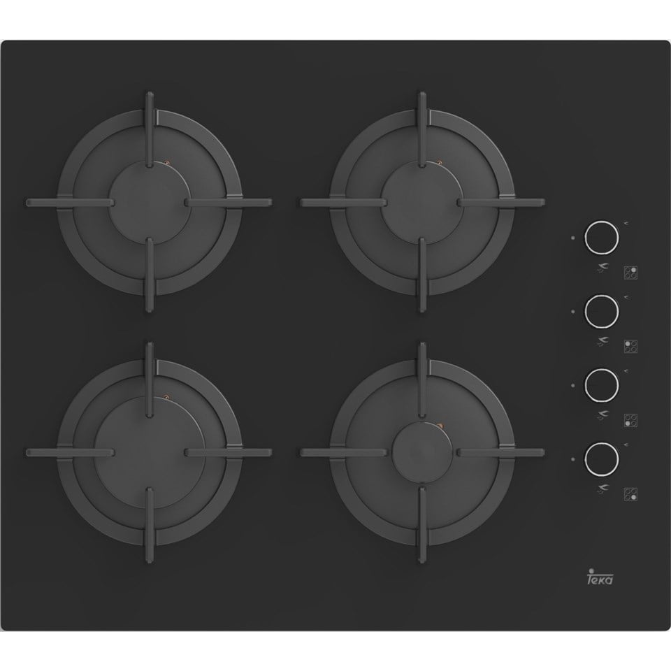 TEKA PAC 60 4G AI AL CI SİYAH ANKASTRE CAM OCAK