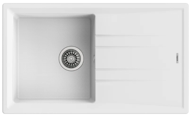 TEKA STONE 50 B-TG BEYAZ GRANİT EVYE 