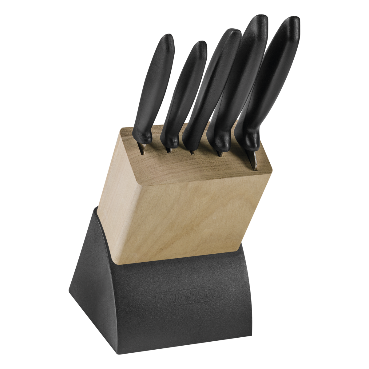 TRAMONTINA PLENUS BIÇAK BLOK SET 6 LI