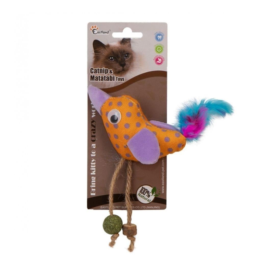 Eastland Matatabi Ve Catnipli Peluş Kuş 12cm
