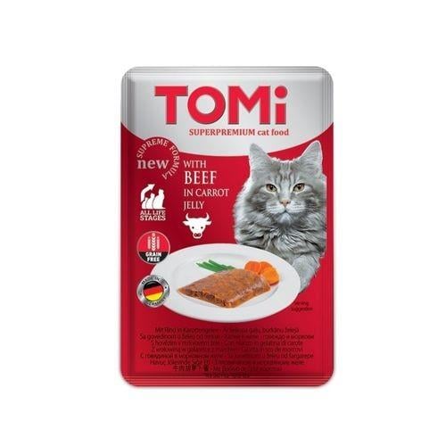 Tomi Dana Etli Havuçlu Tahılsız Pouch Kedi Maması 100 Gr