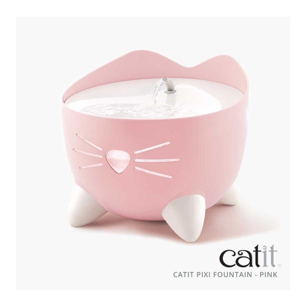 Catit Pixi Otomatik Kedi Suluğu Pembe 2 Lt