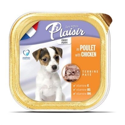 Plaisir Tavuklu Yavru Ezme Köpek Konservesi 150 Gr