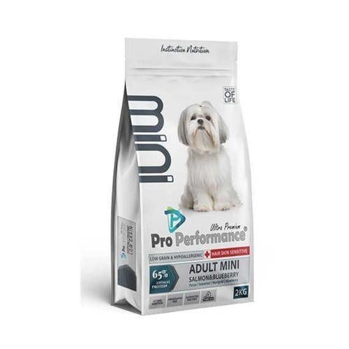 Pro Performance Somonlu ve Yaban Mersinli Küçük Irk Yetişkin Köpek Maması 2 Kg