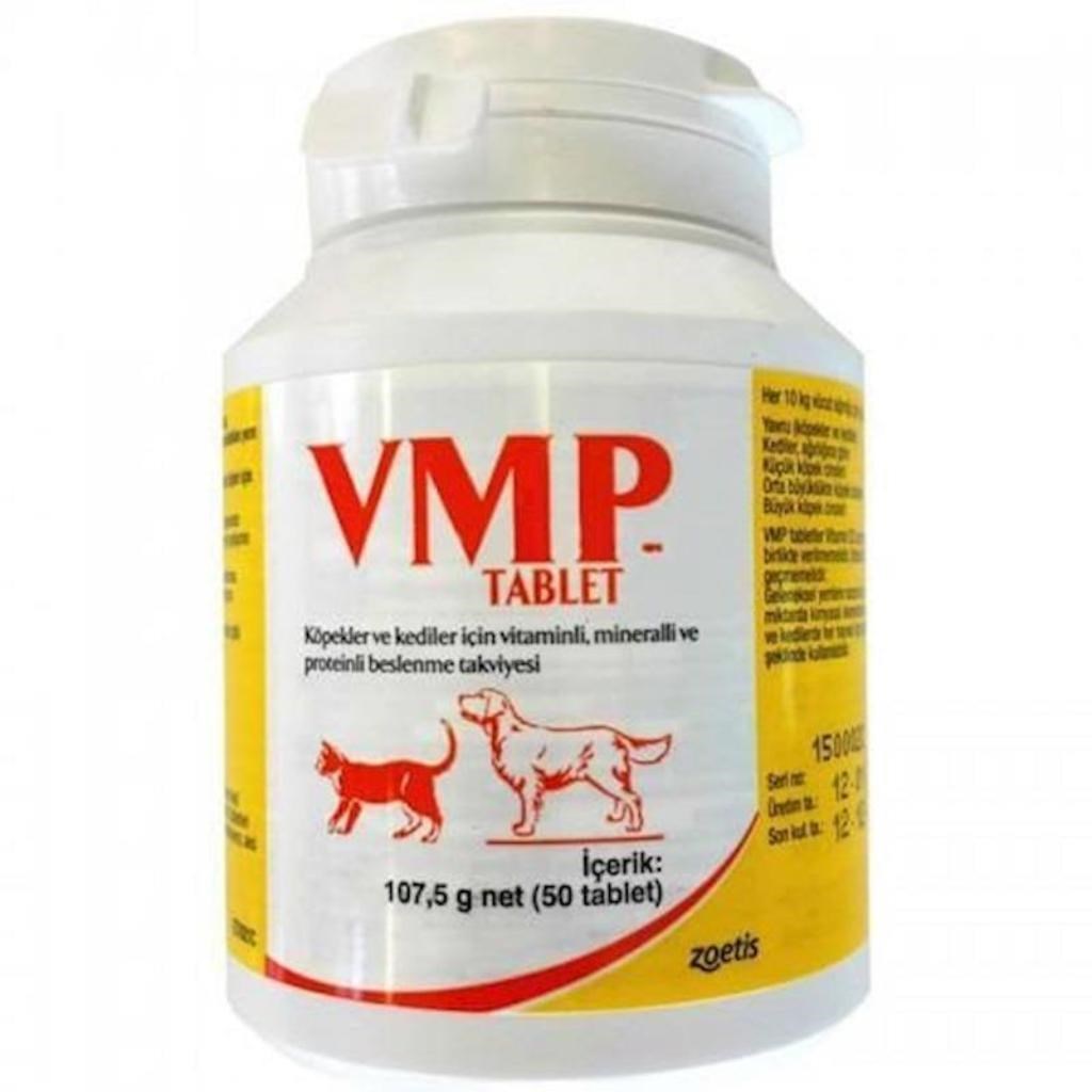 Zoetis VMP Köpek ve Kediler için Multivitamin 50 Tablet