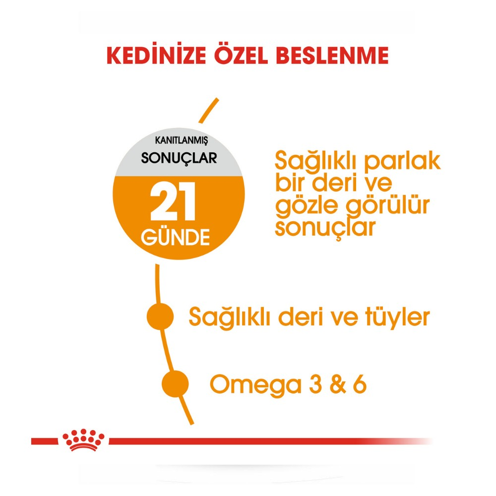 Royal Canin Hair Skin Tüy ve Cilt Destekli Kedi Maması 2 Kg