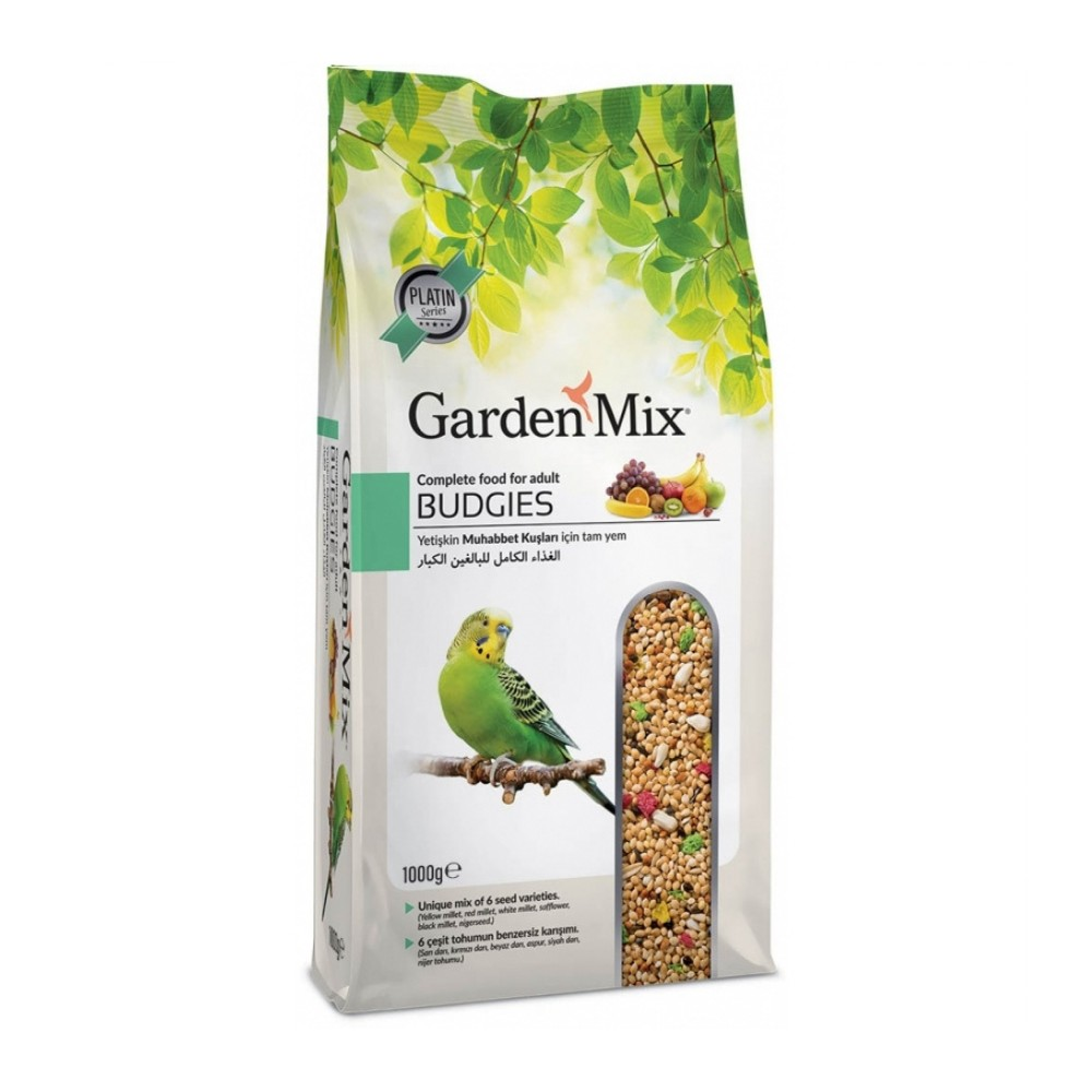 Garden Mix Platin Meyveli Muhabbet Kuş Yemi 1kg
