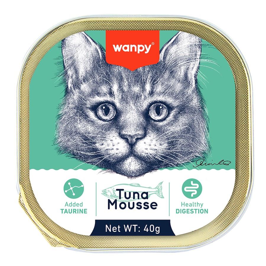 Wanpy Ton Balıklı Yaş Kedi Maması 40 Gr