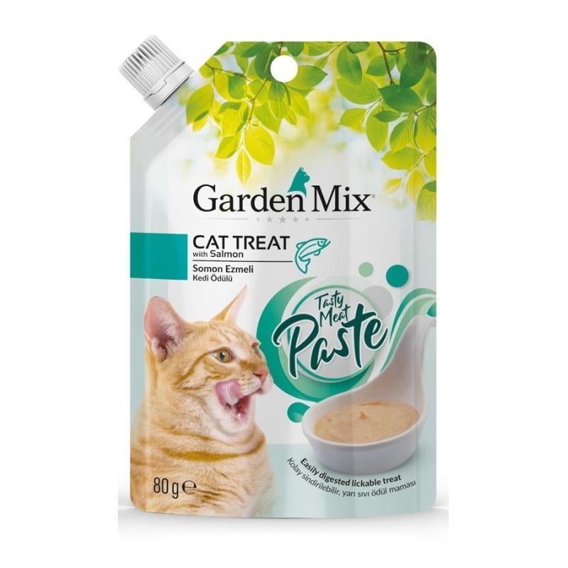 Garden Mix Ezmeli Kedi Ödülü Somonlu 80 Gr