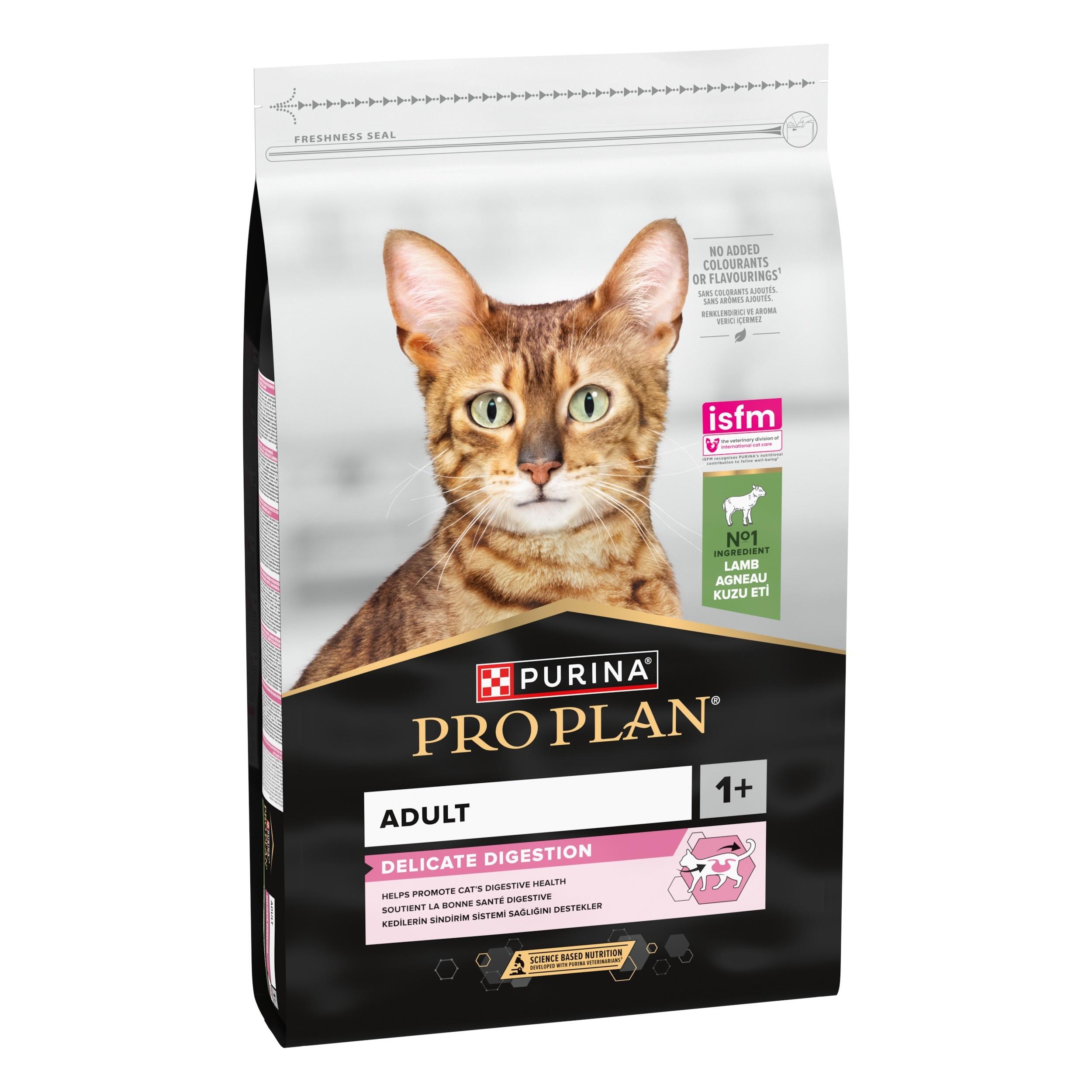 Pro Plan Yetişkin Kedi Maması Delicate Kuzu Etli 10 Kg