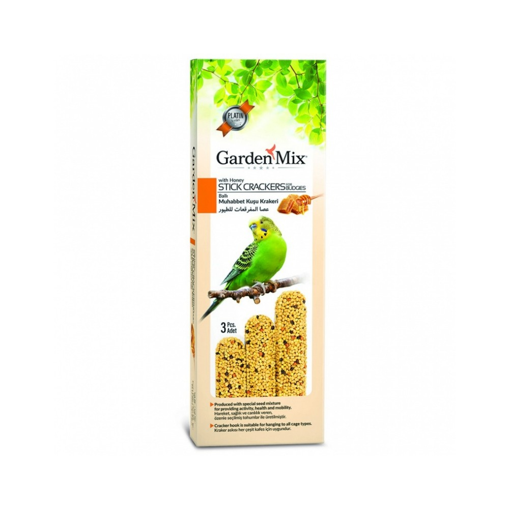Garden Mix Platin Ballı Kuş Krakeri 3lü