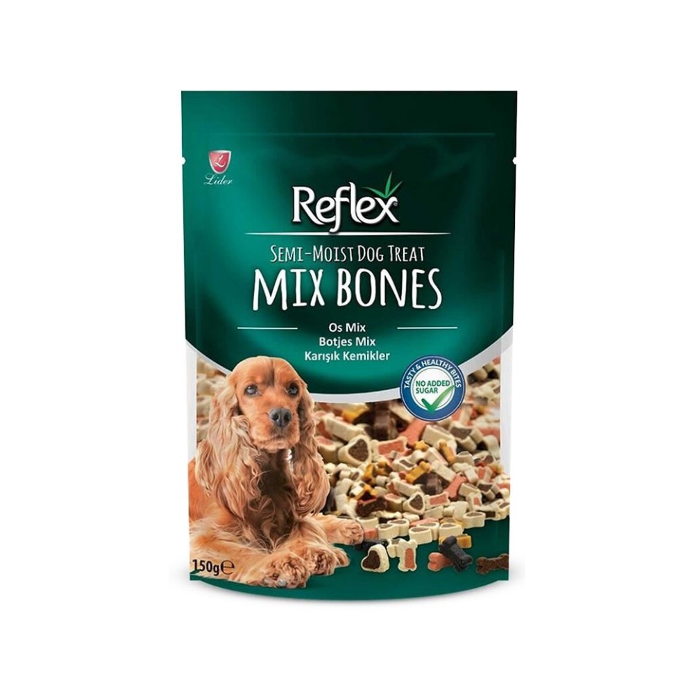 Reflex Karışık Kemikler Yarı Yumuşak Köpek Ödül Maması 150gr