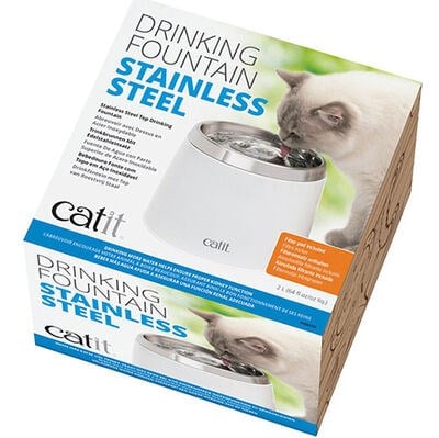 Catit Otomatik Çelik Kedi Su Kabı 2 Lt