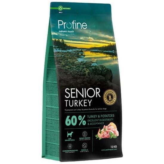 Profine Senior Hindi Eti ve Patates Yaşlı Köpek Maması 12 Kg