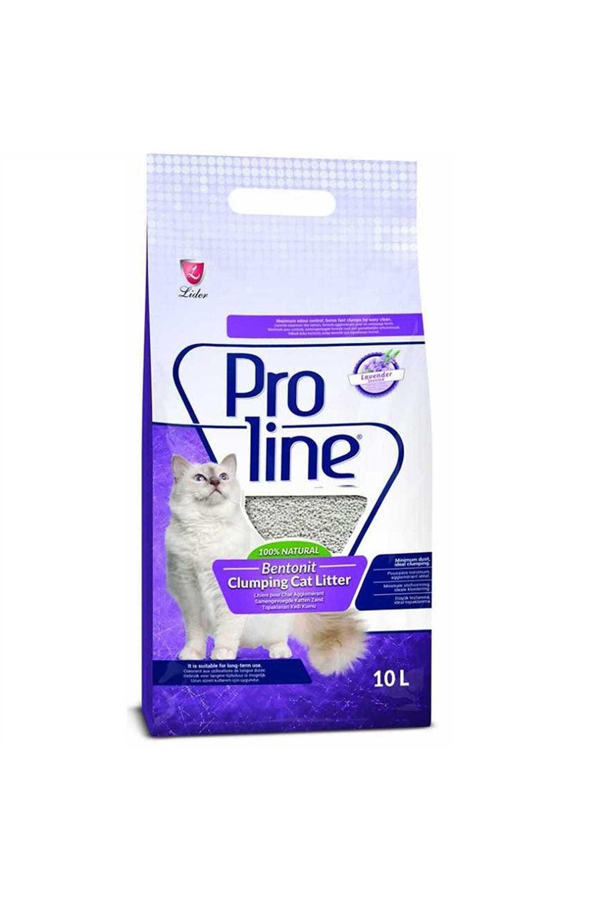 Proline Lavanta Kokulu Bentonit Kedi Kumu 10LT