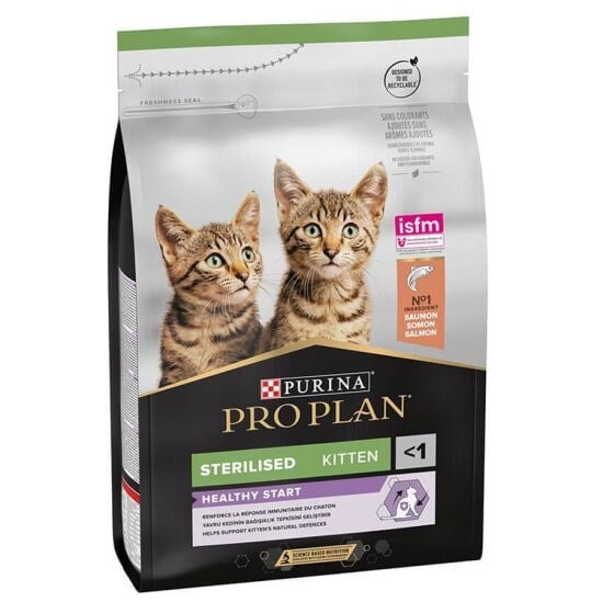 Pro Plan Somonlu Kısırlaştırılmış Yavru Kedi Maması 3 Kg