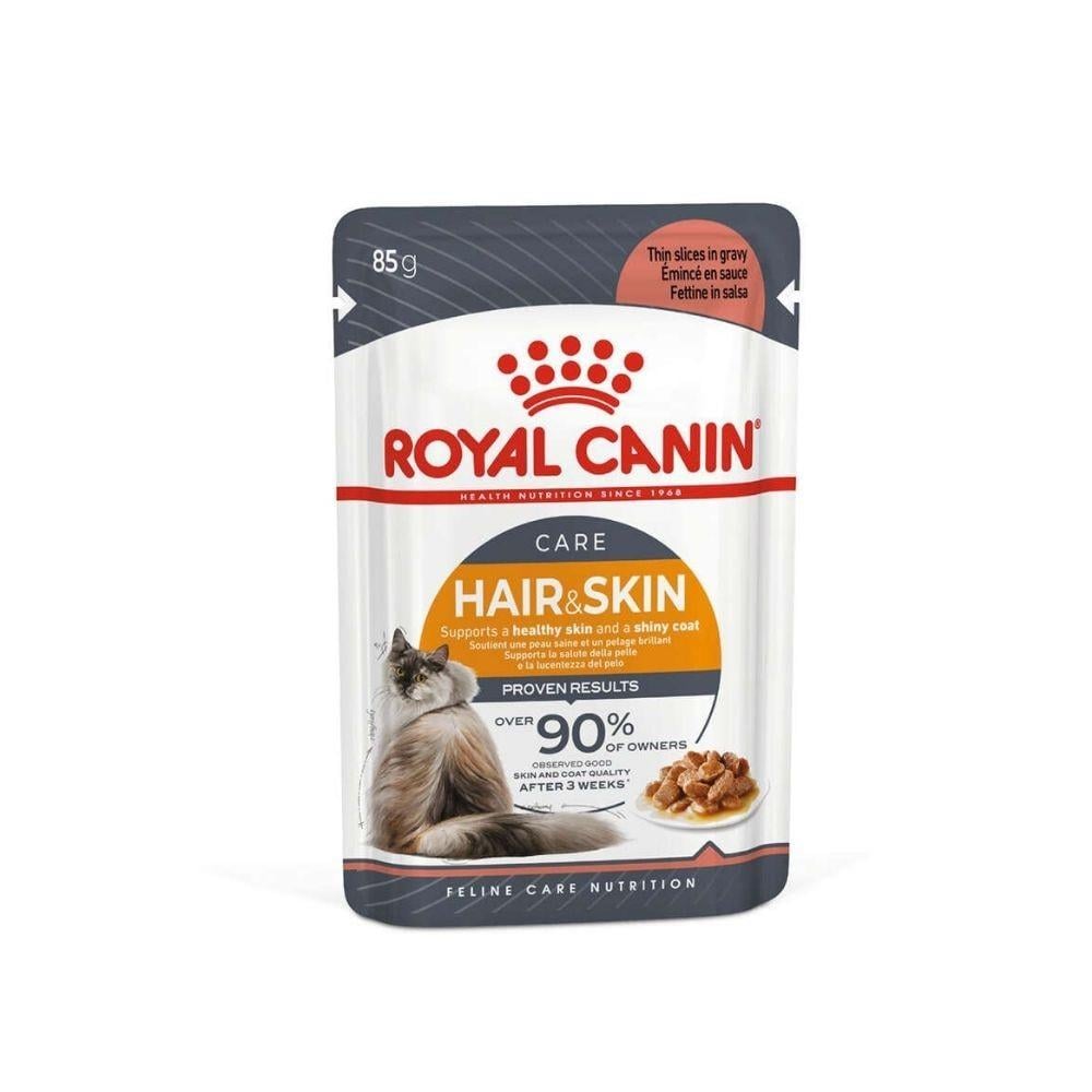 Royal Canin Gravy Hair Skin Yaş Kedi Maması 85 Gr