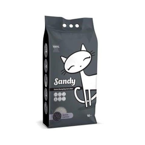 Sandy Tozsuz Active Carbon Kedi Kumu 10 Kg