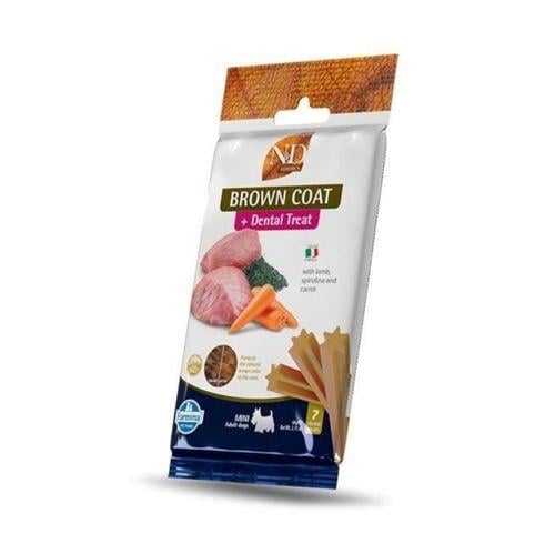 ND Brown Coat Diş Sağlığı Mini Köpek Ödülü 7li 60 G