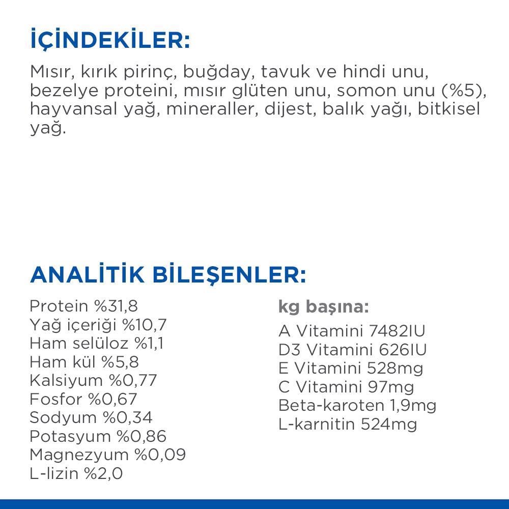 Hills Kısırlaştırılmış Somonlu Kedi Maması 10 Kg