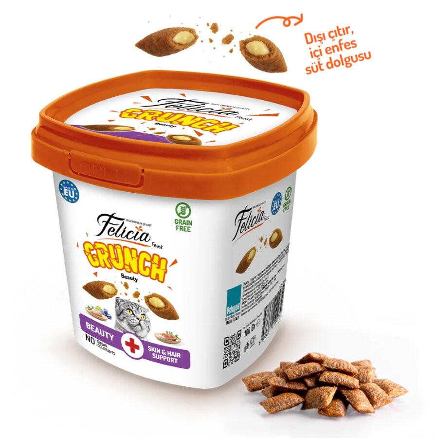 Felicia Beauty Kedi Crunch Ödül Maması 100 g