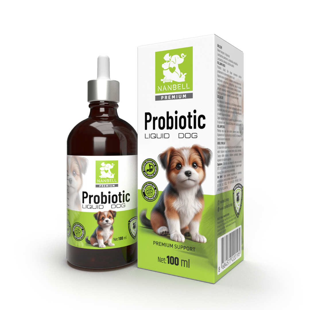 Nanbell Probiotic Liquid Köpek Probiyotik Damlası 100 ml