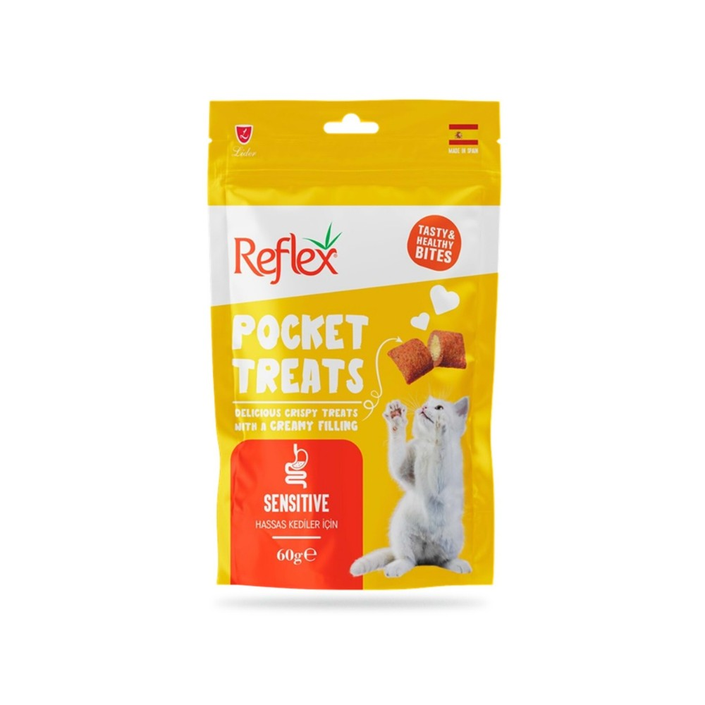 Reflex Pocket Sensitive Hassas Kedi Ödül Maması 60 Gr