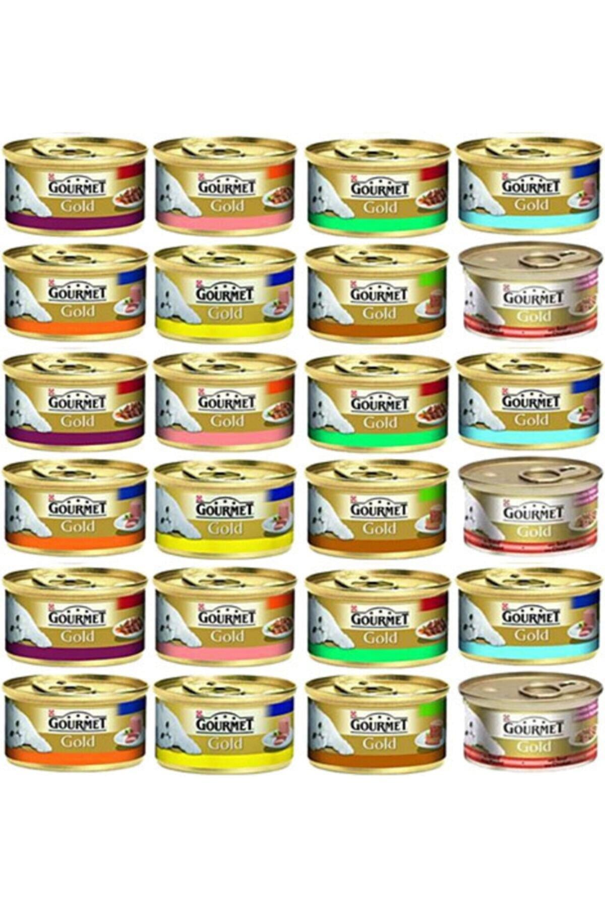Gourmet Gold Karışık Kedi Konserve Maması 85g X 12 Adet