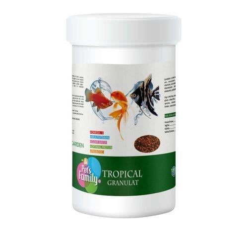 Pets Family Tropical Granül Yem 250ml/100g