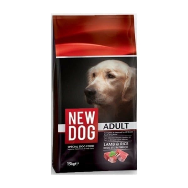 New Dog Kuzu Etli Yetişkin Köpek Maması 15 kg